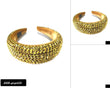 Bandeau de Tête En Strass ÉPais OR
